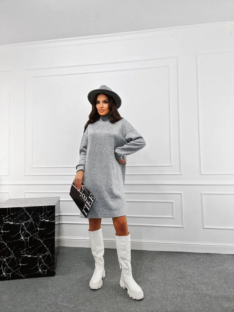 Платье-водолазка УК-866-3 Фабрика Моды