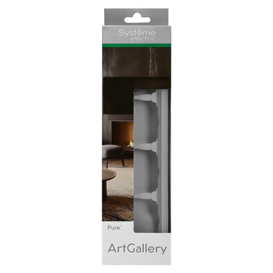 Рамка 4-м ArtGallery Pure матов. органич. стекло бел. SE GAL330104