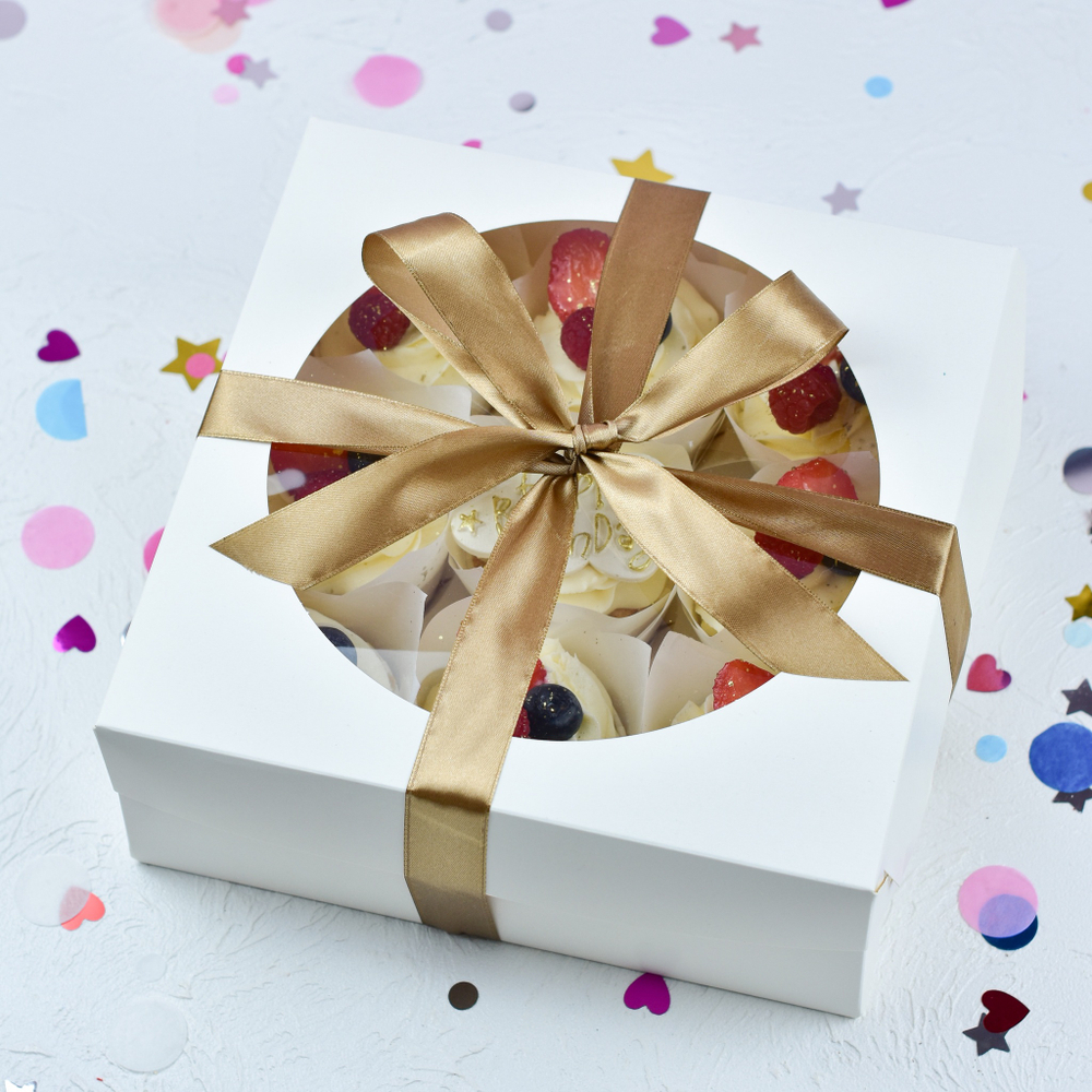 Капкейки ванильные 6 шт