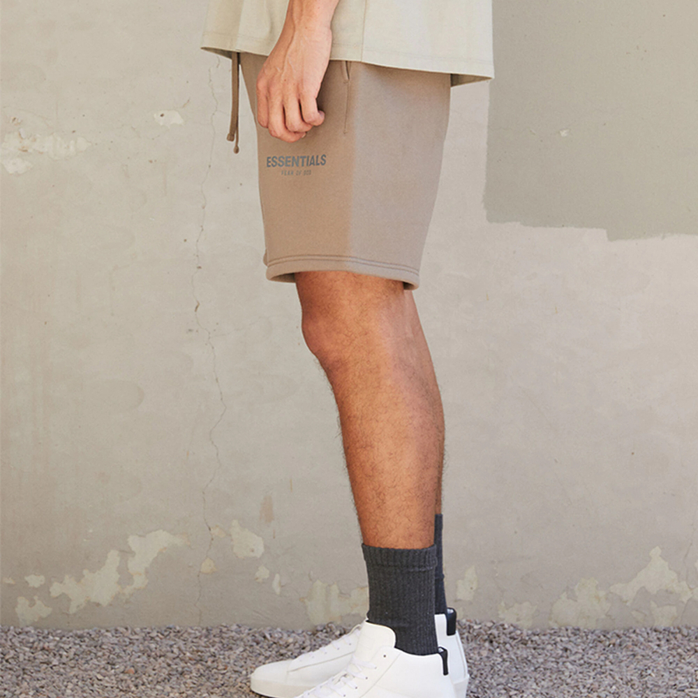 Шорты Fear of God Essentials FW21 Sweatshort Harvest Logo, FOG-FW21-020
