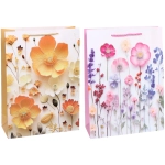 Пакет подарочный «Восковые цветочки» 41.5*30*12 см