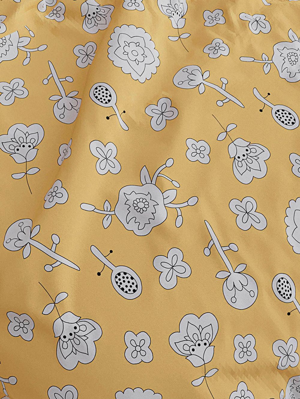 Простынь на резинке поплин Сказка "Совята (компаньон)" 90x200 см