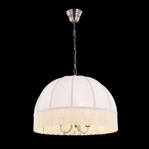 Citilux Базель CL407131 Люстра подвесная с бежевым абажуром