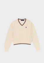 Джемпер FRED PERRY Mesh Cable Knit Jumper