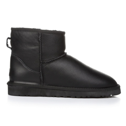 Угги Men's Classic Mini Black Leather