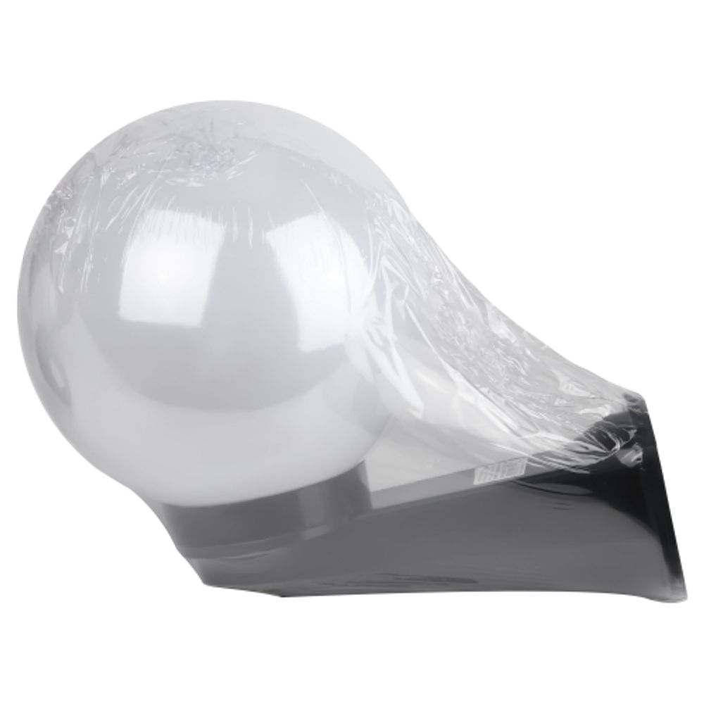 Садово-парковый светильник ЭРА НБУ 01-60-201 шар опаловый настенный IP44 Е27 max60Вт d200mm