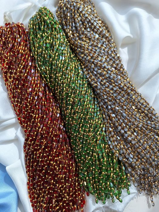 Стекло бусины