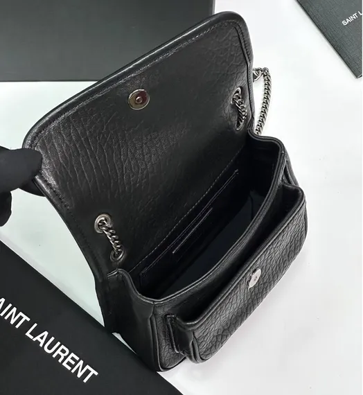Кожаная сумка через плечо Saint Laurent Niki