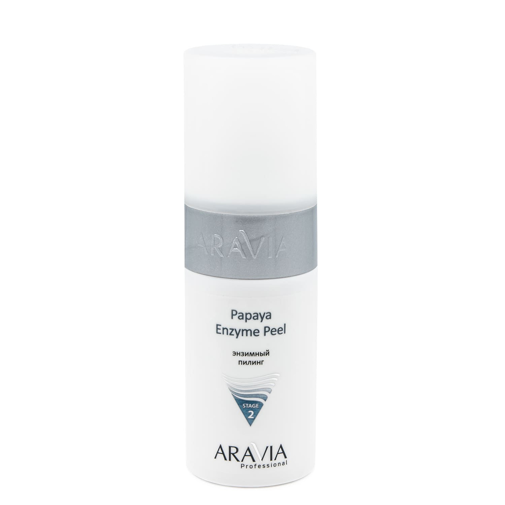 Aravia Professional Пилинг для лица Papaya Enzyme Peel, энзимный, всесезонный, 150 мл