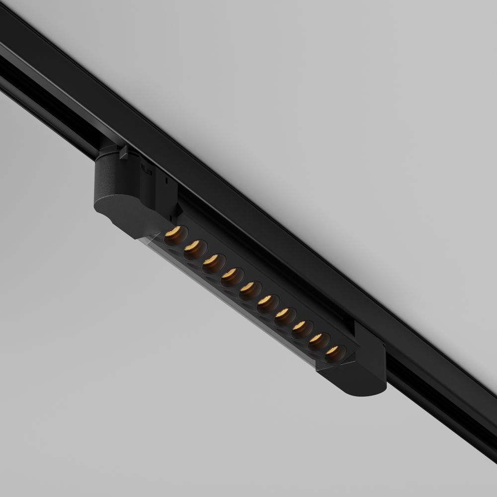 Трековый трехфазный светодиодный светильник Maytoni Trinity Points TR195-3-10W2.7K-M-B