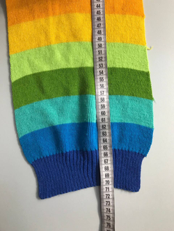 Шарф радужный