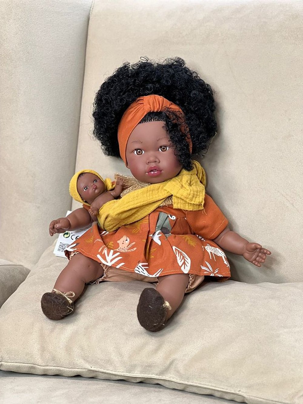 Кукла Nines 40см Alika мягконабивная в пакете (N3720K)