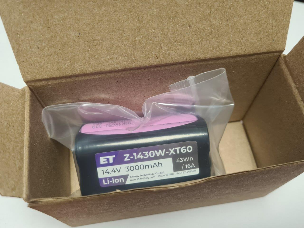 Аккумулятор Z-1430W-XT60