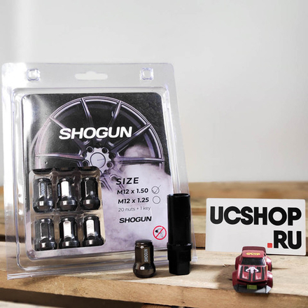 Гайки Shogun M12x1.5 Гипер черный
