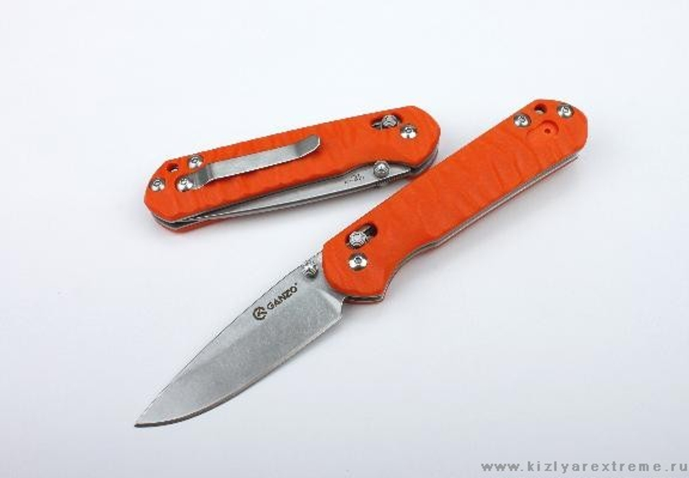 Складной нож Ganzo G717 Оранжевый
