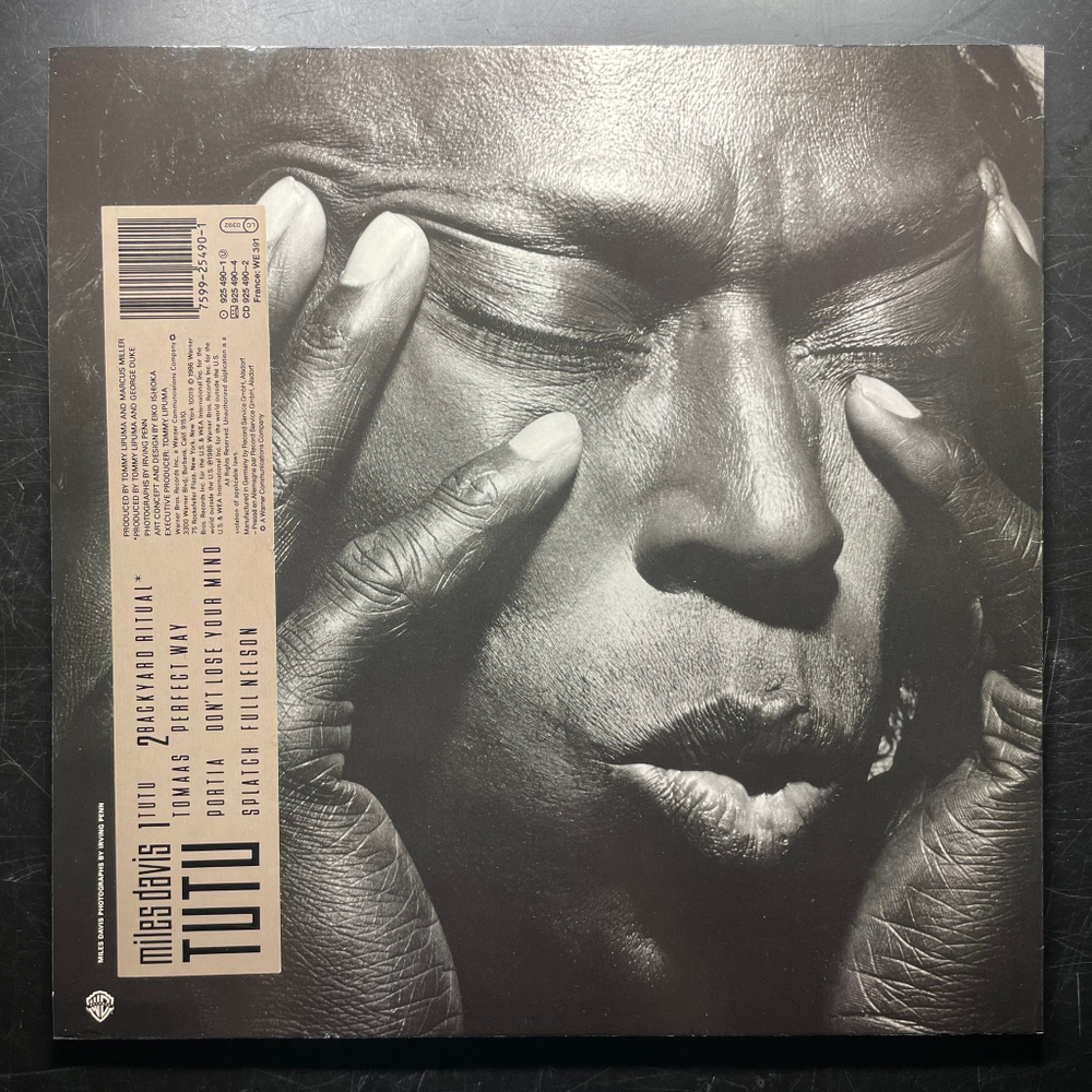 Miles Davis ‎– Tutu (Германия 1986г.)