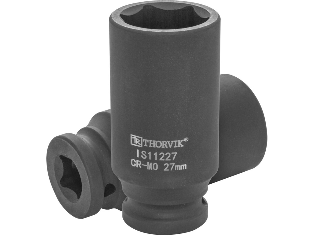 IS11227 Головка торцевая ударная глубокая 1/2"DR, 27 мм
