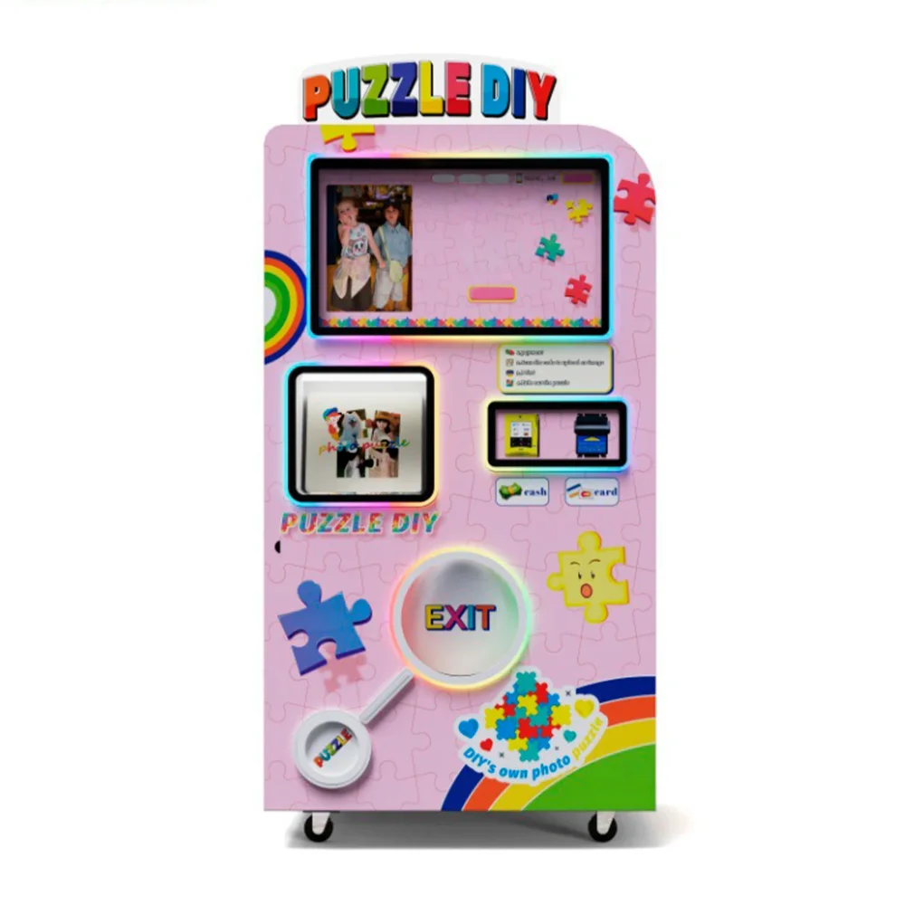 Вендинговый автомат для создания Фото-Пазлов «Puzzle diy»