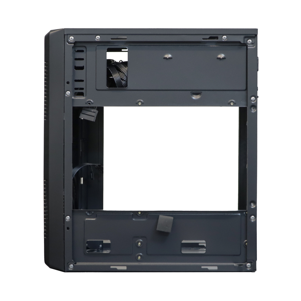 Корпус TESLA 1703BM, БП:450W, mATX, чёрный, 2xUSB2 (TSL-1703-450W-BM)