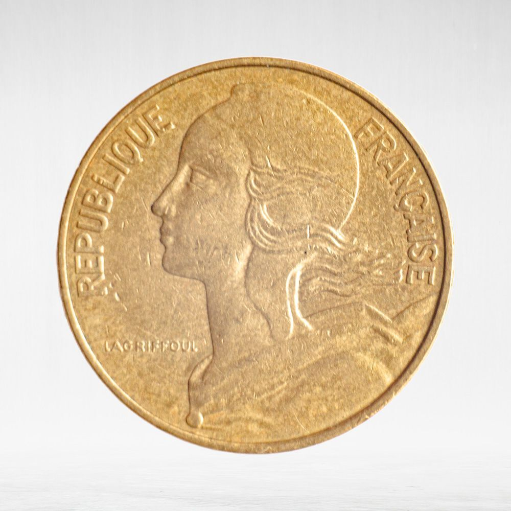 France, 10 Centimes 1984, VF