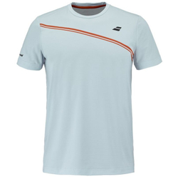 Детская теннисная футболка Babolat Play Crew Neck - illusion blue