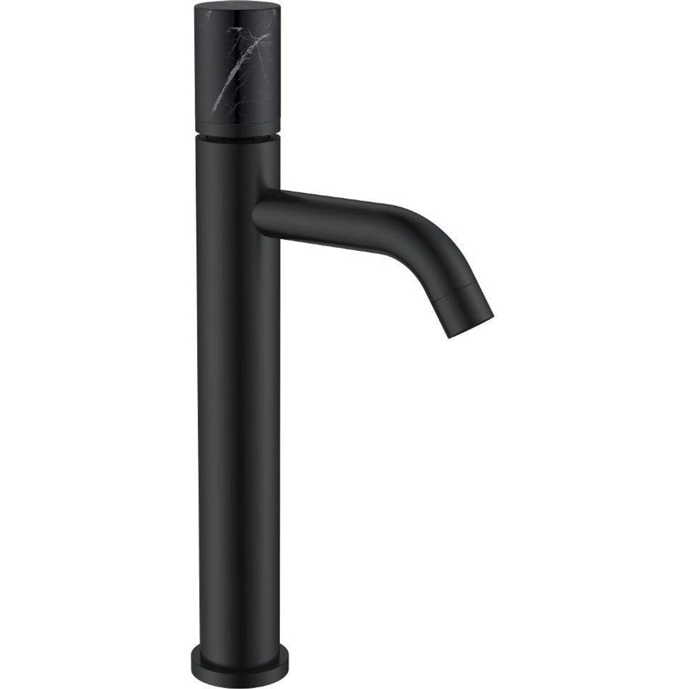 Смеситель для раковины Boheme STICK 122-B-MR-B BLACK MRAMOR BLACK