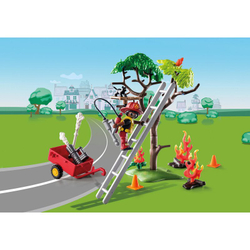 Playmobil - Duck On Call Действие пожаротушения. Спасите котенка! 70917