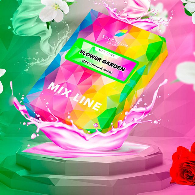 Табак Spectrum Mix Line - Flower Garden 40 г