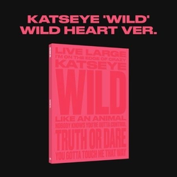 (ПРЕДЗАКАЗ) Альбом KATSEYE - WILD Album WILD HEART Version (INTERNATIONAL RETAILER EXCLUSIVE)