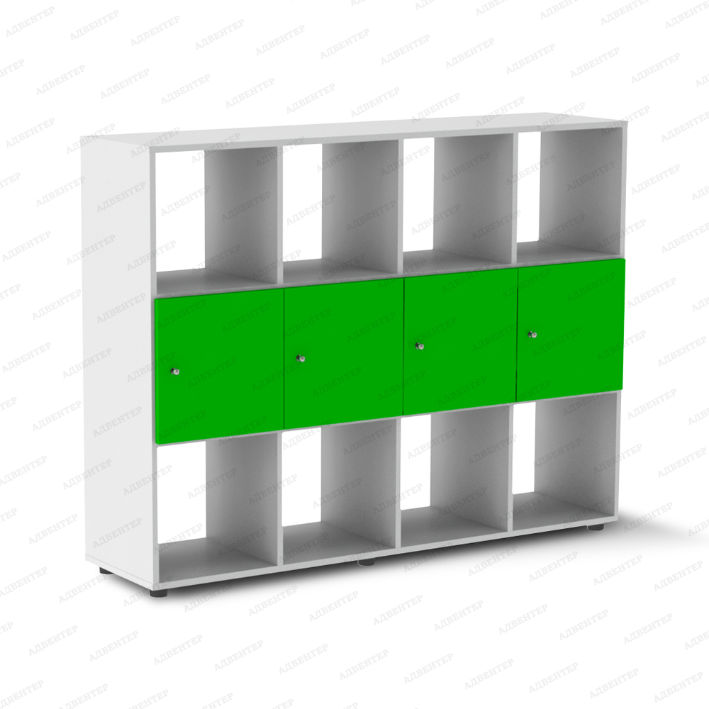 белый/зелёный двусторонний