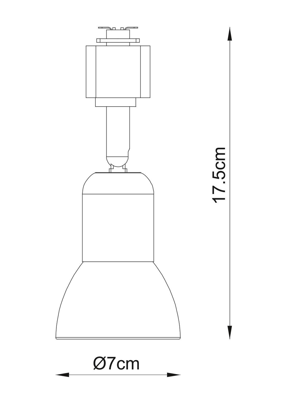 Светильник потолочный трековый Arte Lamp Gala A3156PL-1WH