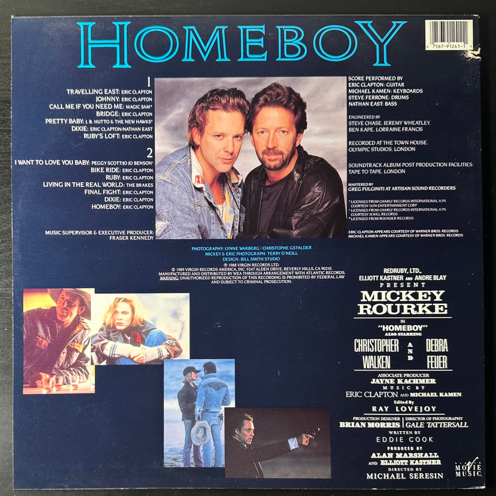 Homeboy - The Original Soundtrack (США 1988г.)