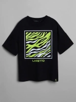 Летний костюм для девочки с леггинсами