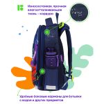 Ранец Berlingo Expert Box "Iron drone" 38*29*16см, 2 отделения, анатомическая спинка, пенал и мешок для обуви в комплекте