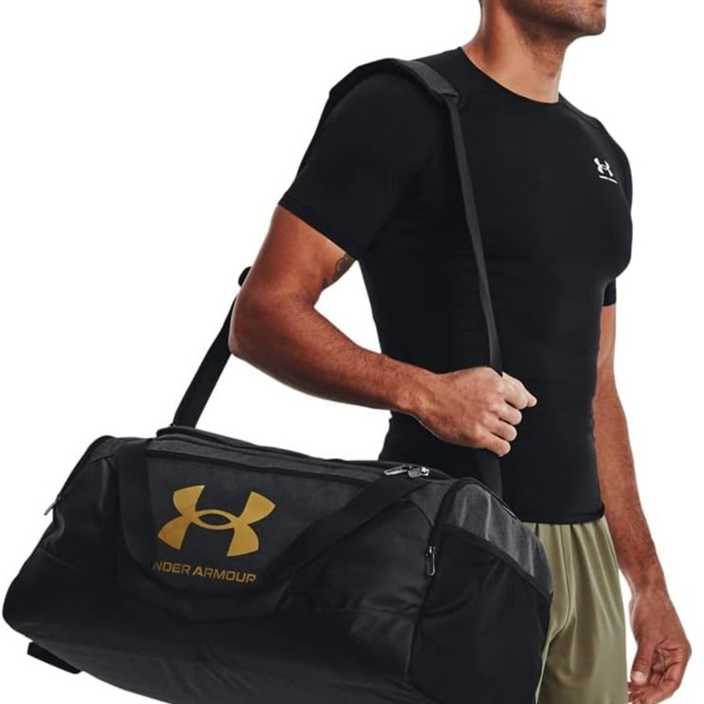 Under Armour Under Armour Polyester Travel Bag, Handbag, Shoulder Bag, Crossbody Bag, Gym Bag Unisex Black