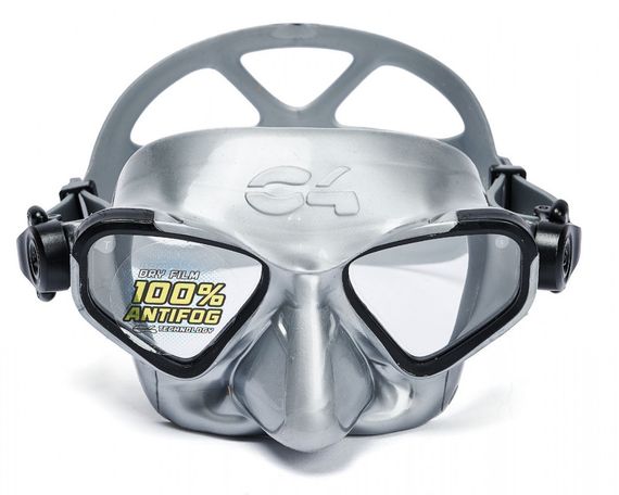 Маска C4 Carbon Falcon Antifog Silver