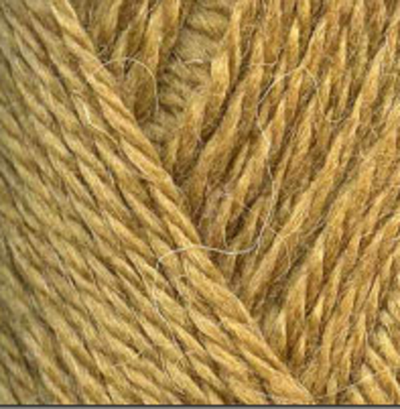 Пряжа "Подмосковная", 50% шерсть, 50% акрил, 100гр-250м, темно-бежевый