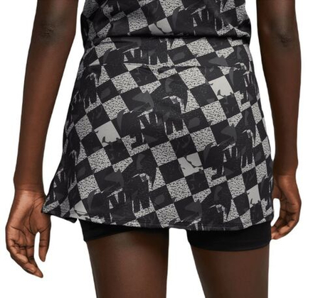 Теннисная юбка Nike Court Dri-Fit Printed Victory Skirt - разноцветный