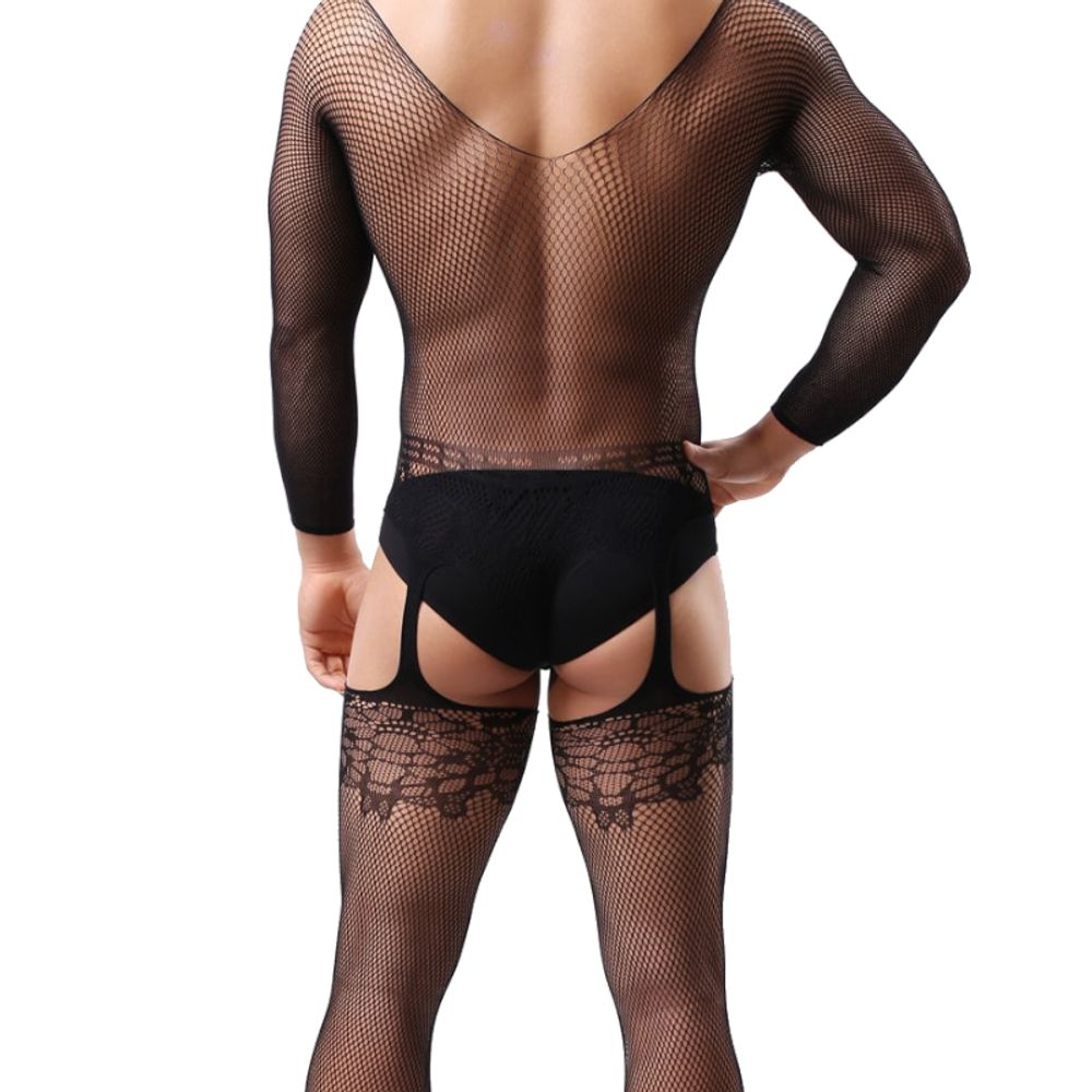 Мужской кэтсьют черный Romeo Rossi RR9114-5