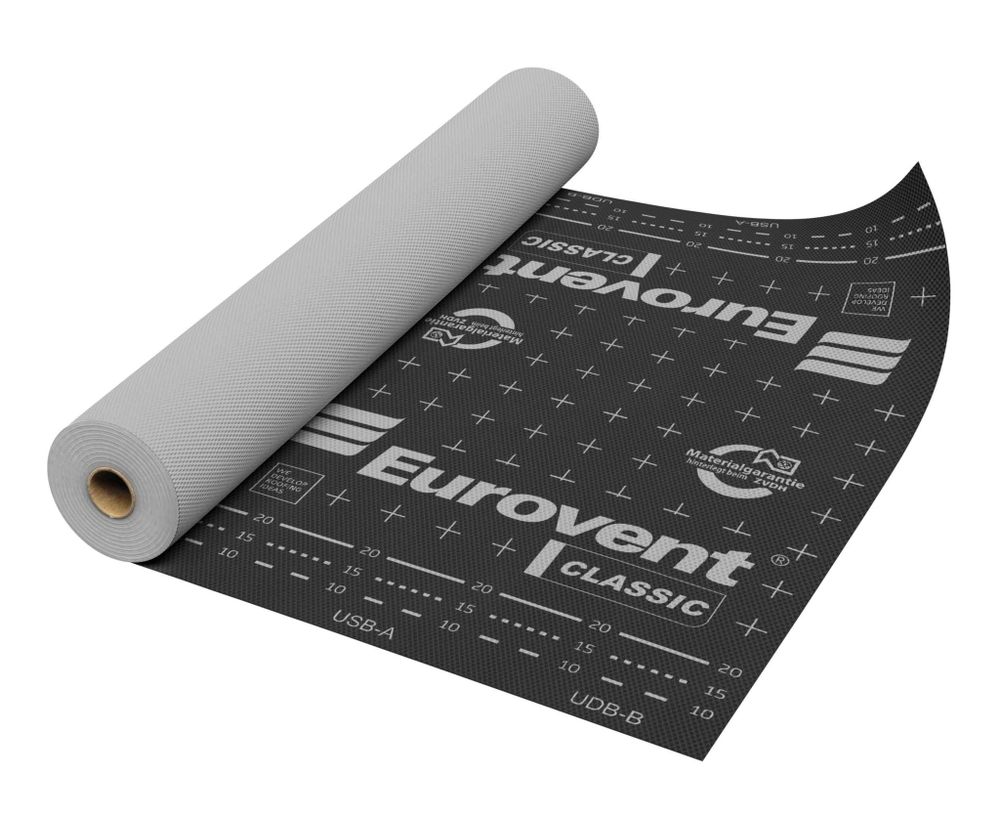 Пароизоляционная пленка из полимерной ткани Standard 110 ALU EUROVENT