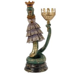 GAEM Подсвечник "Змея", D свечи 5 см, L12 W13 H30 см