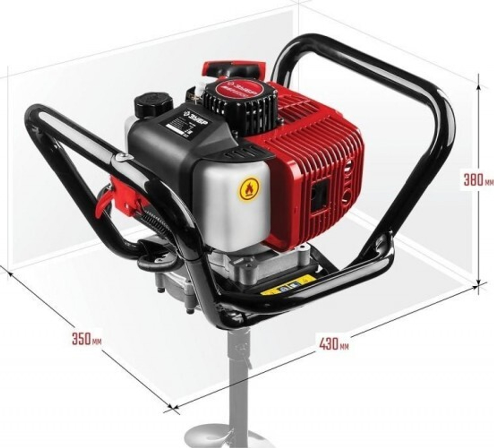 Бензобур ЗУБР МБ1-200
