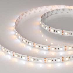 Светодиодная лента RT-B60-12mm 12V White-MIX (14.4 W/m, IP20, 5060, 5m) (Arlight, Изменяемая ЦТ) 011093(2)