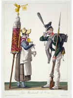 Оловянный солдатик Гренадер пехотного полка, Париж, 1814
