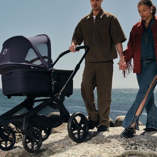 Коляска 2 в 1 Bugaboo Fox 5 Renew complete (Black/Deep indigo-deep indigo)