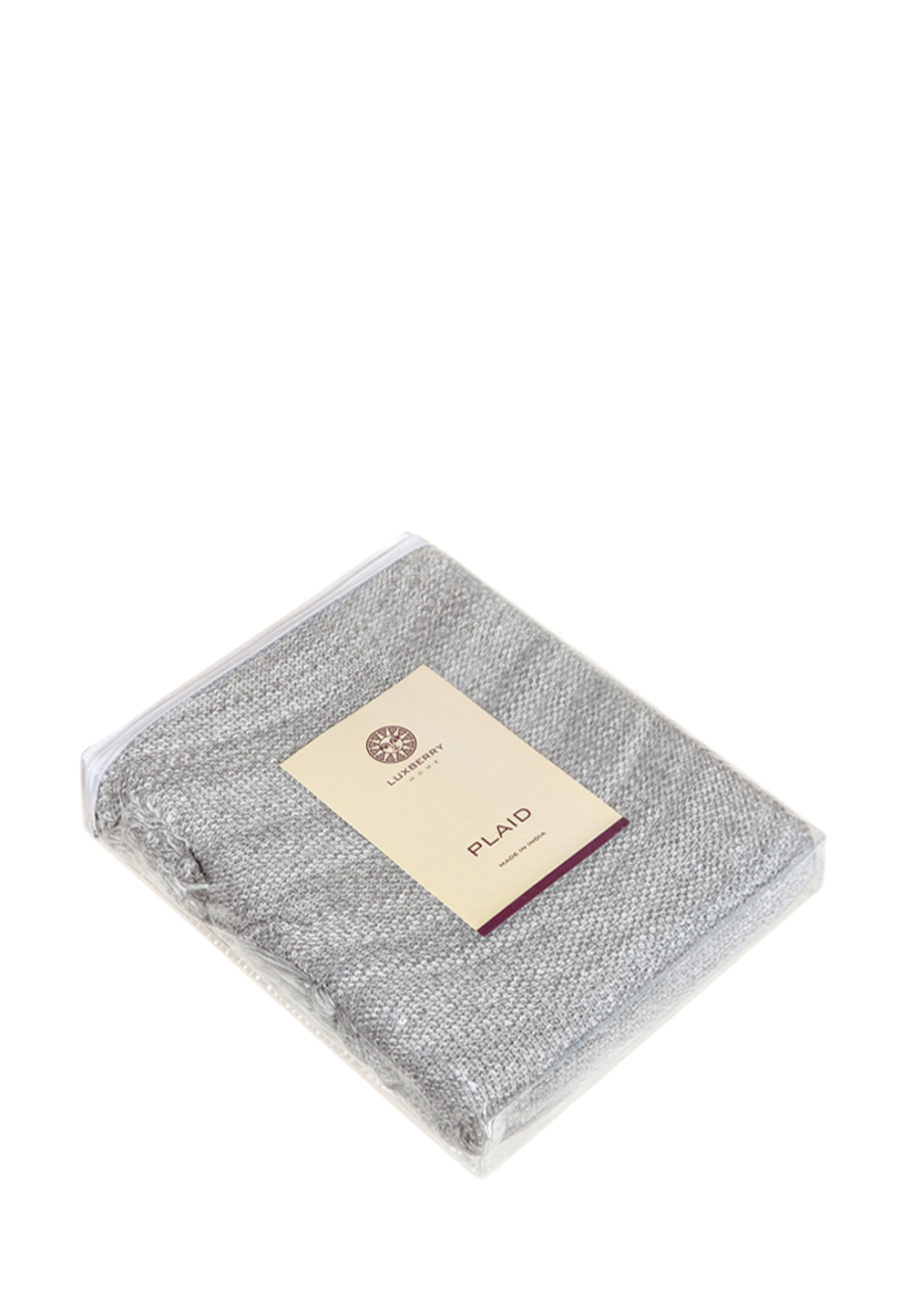 Плед 150x200 Luxberry Lux 65 серый меланж