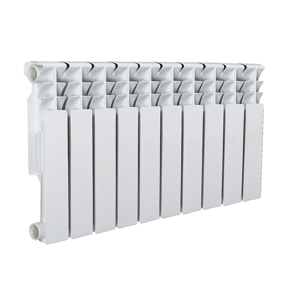 Радиатор биметаллический AZARIO BM350/80 10 секций, белый (BM350/80/10)