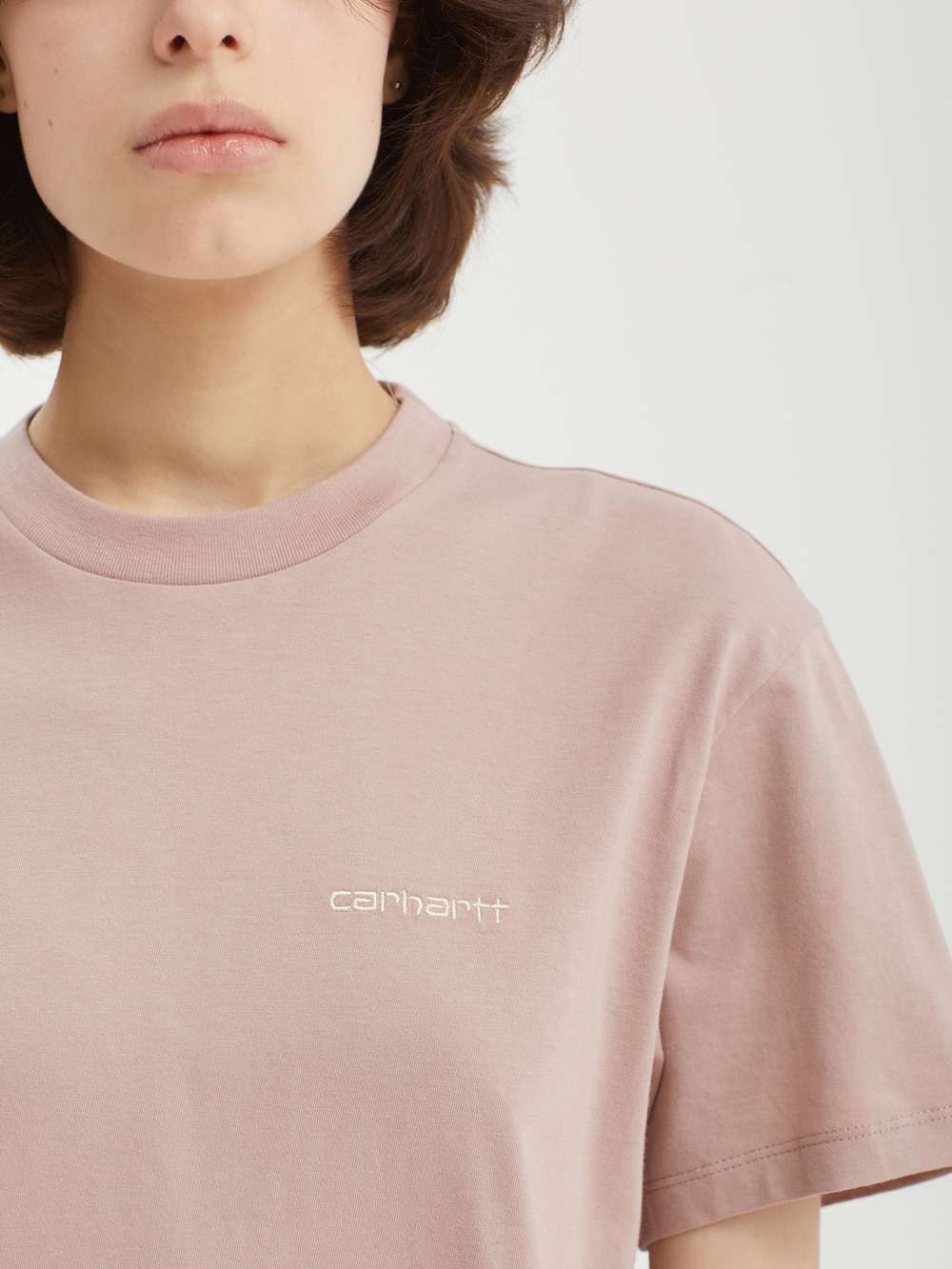 Женская Футболка Script Embroidery