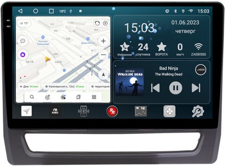Магнитола для Mitsubishi ASX 2020+ (штатный 8" экран) - RedPower 126 Android 10, QLED+2K, ТОП процессор, 6Гб+128Гб, CarPlay, SIM-слот