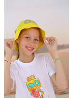 Панама детская солнцезащитная для девочек и мальчиков со светоотражающим эффектом CROOT